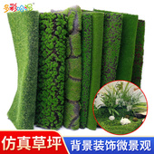 仿真苔藓微景观diy植物沙盘青苔草皮盆景假山装 饰铺面盆栽造景墙