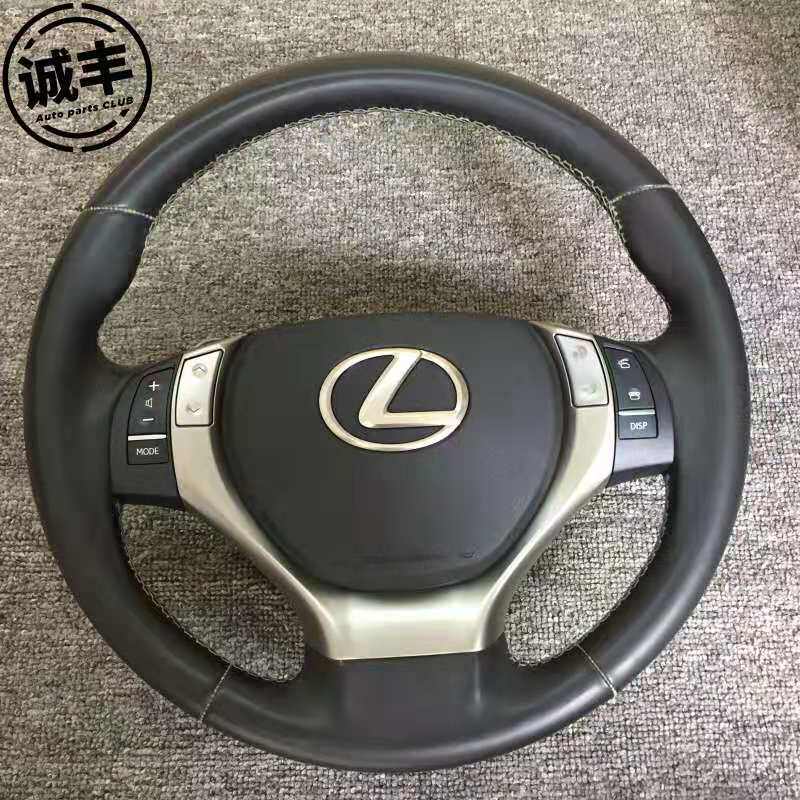 皇冠 凯美瑞 锐志改装 雷克萨斯GS250 GS350桃木款 真皮款方向盘