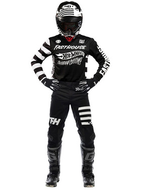 FASTHOUSE越野套装 夏季红牛骑行服 黑色越野山地车赛车服定制