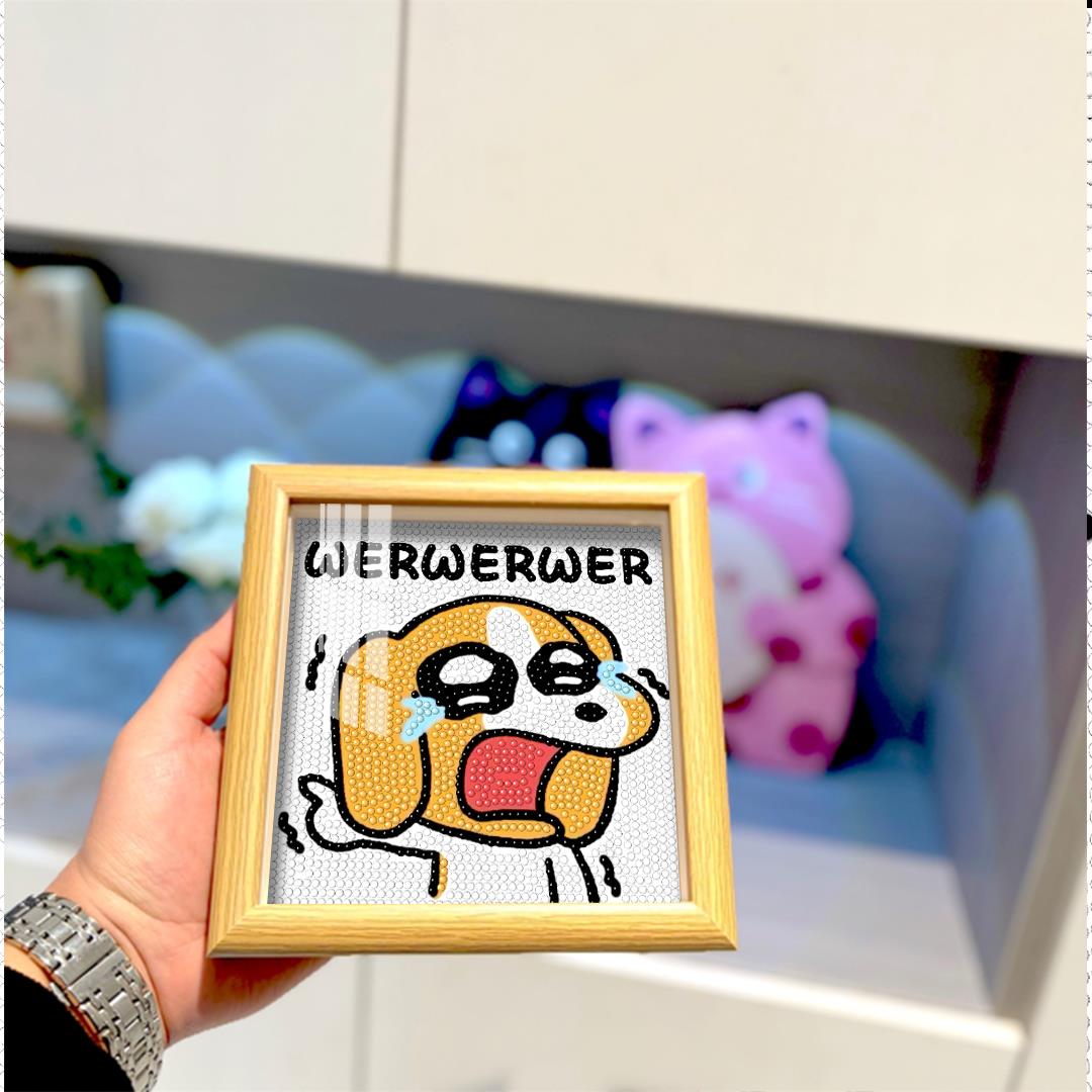 比格多栋钻石画贴diy手工