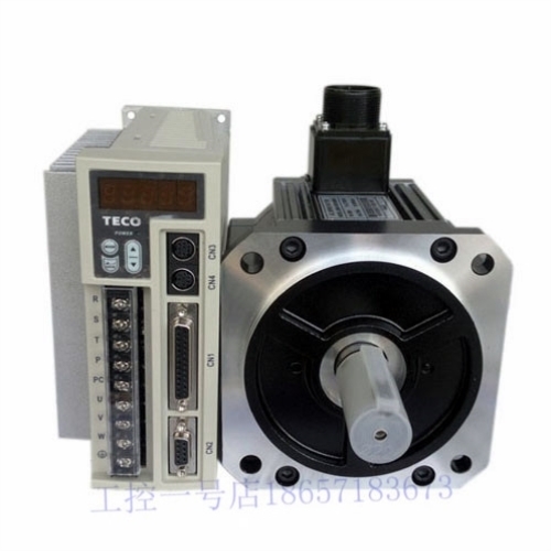 议价原装台湾东元1KW/1000转伺服电机JSMA-MA10ABK01+驱动器JSDA-