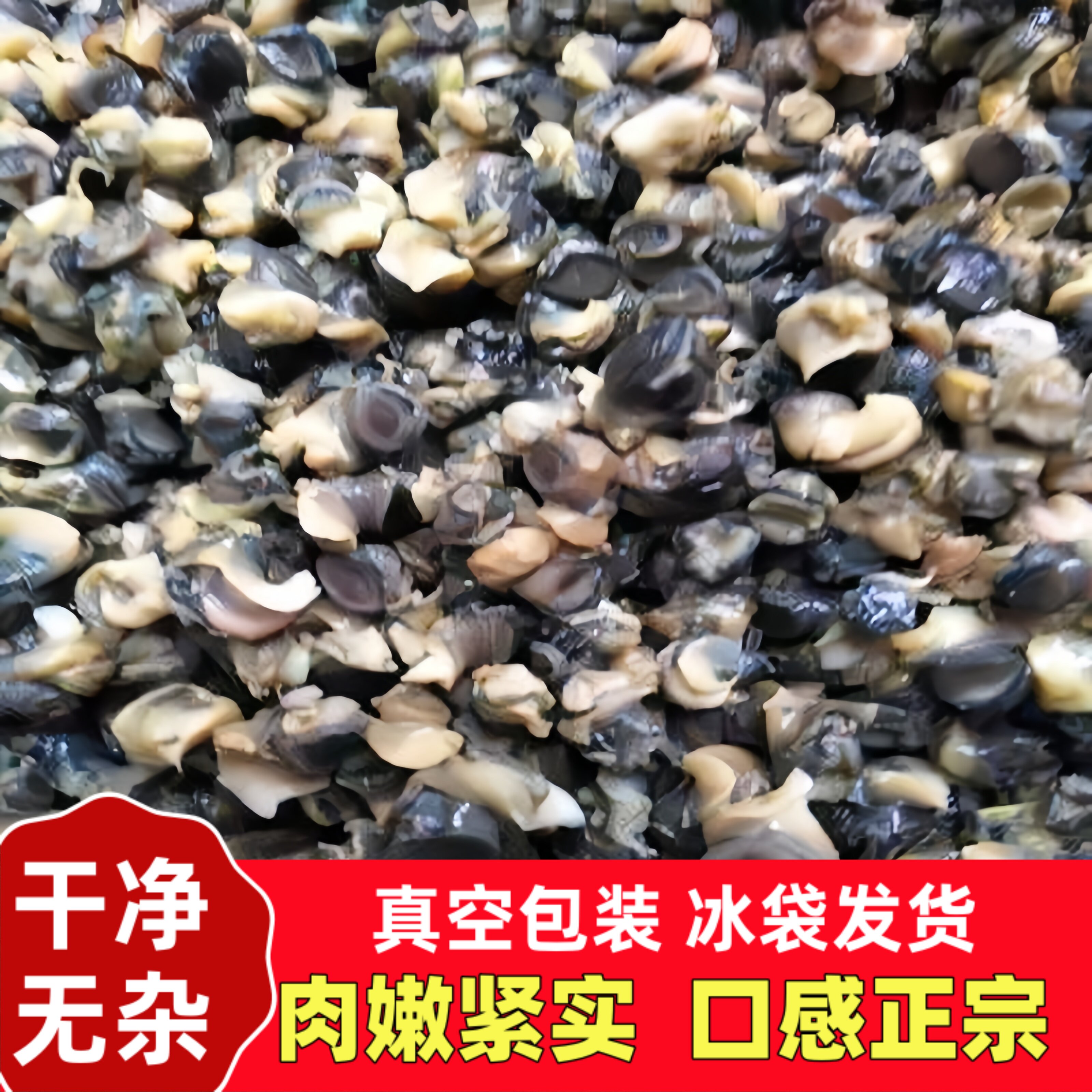 苏北洪泽湖新鲜大小号农家态螺蛳肉烧烤熬汤螺丝粉田螺肉真空包装