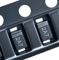 S2MW 丝印2A7 SOD-123FL 1206贴片整流二极管 2A 1000V 全新