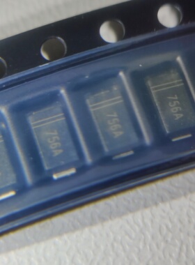 1SMA4756A 丝印756A 1W 47V SMA DO-214AC 贴片稳压二极管 全新