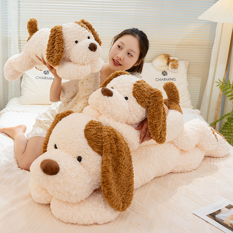 日本可爱小狗布娃娃趴趴狗毛绒玩具大号公仔玩偶女孩睡觉抱枕礼物