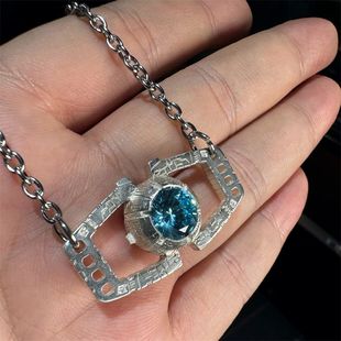 新品能源宝领导模块手工吊坠项链小众时尚个性潮流高级感原创设计