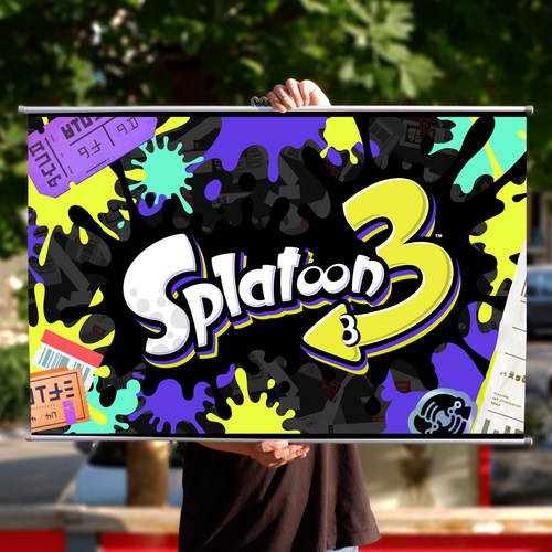 斯普拉遁3游戏周边海报