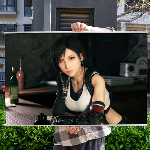 zui终幻想7FF7布制游戏海报挂画