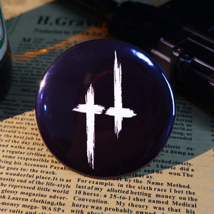 猎杀对决游戏标志胸章,Hunt Showdown周边书包徽章挂饰