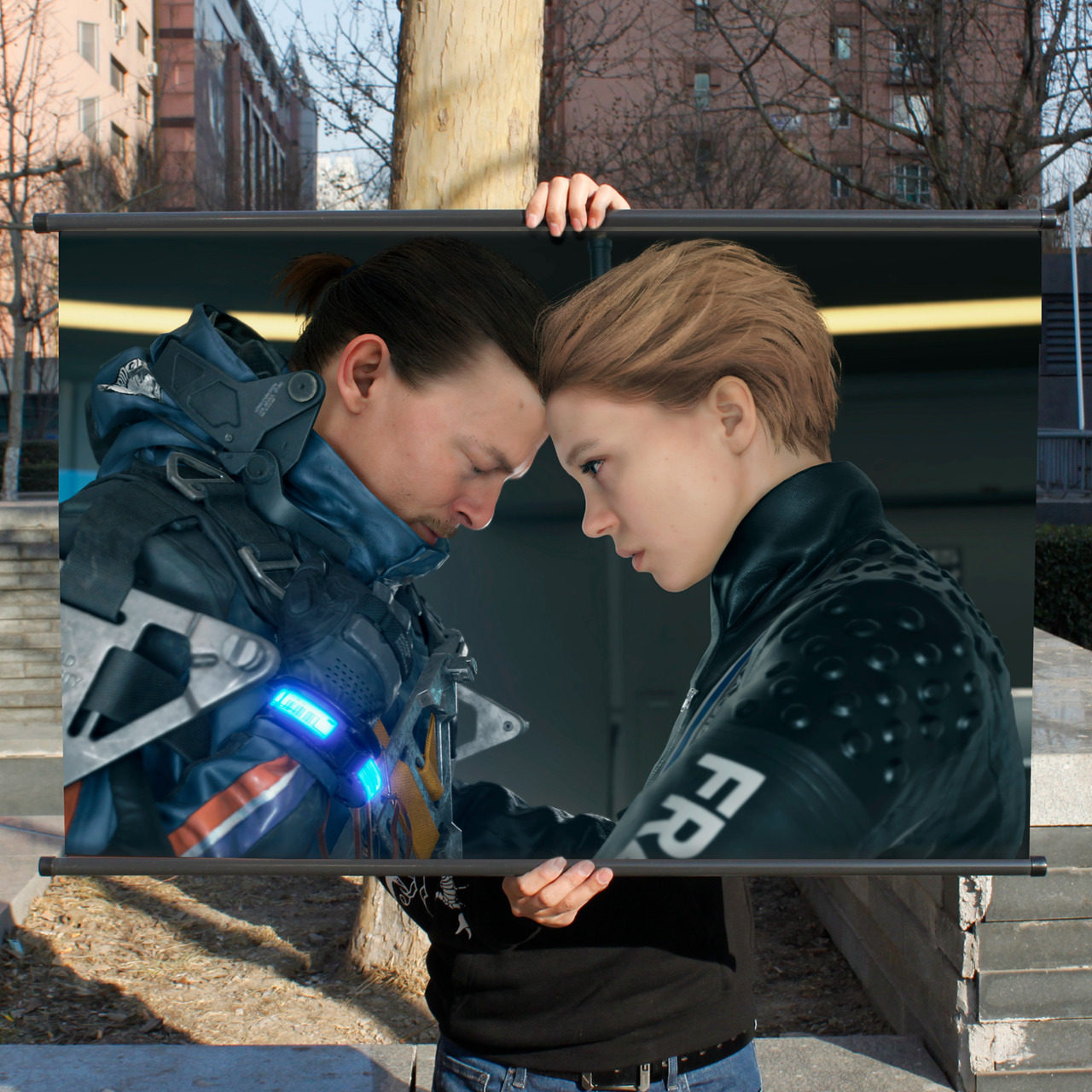 死亡搁浅布制游戏海报挂画