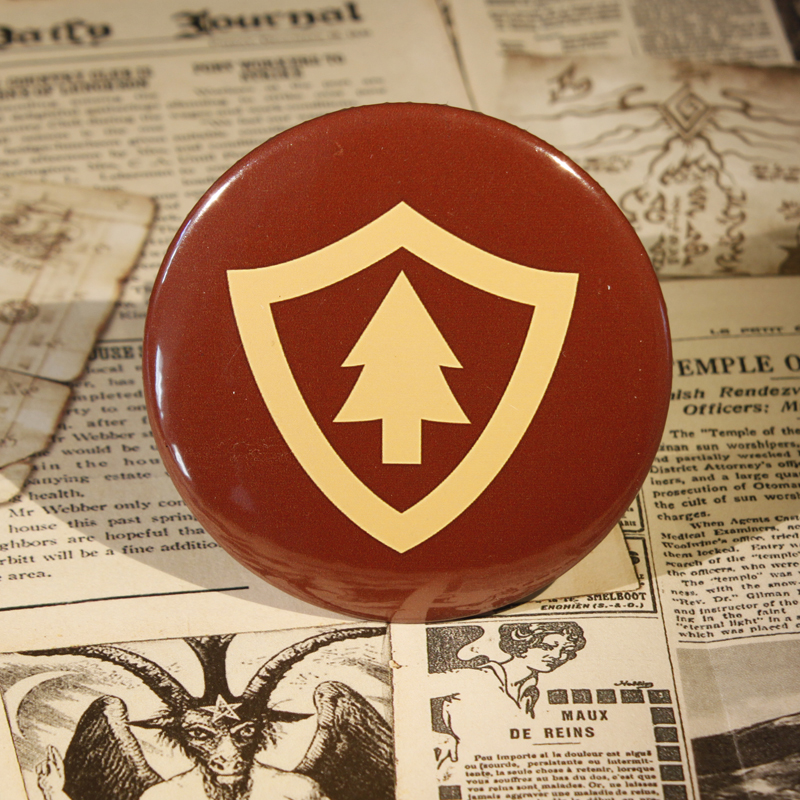 【法兰】看火人成就胸章,firewatch游戏周边书包徽章挂饰