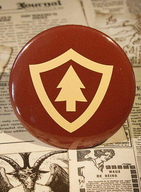 【法兰】看火人成就胸章,Firewatch游戏周边书包徽章挂饰