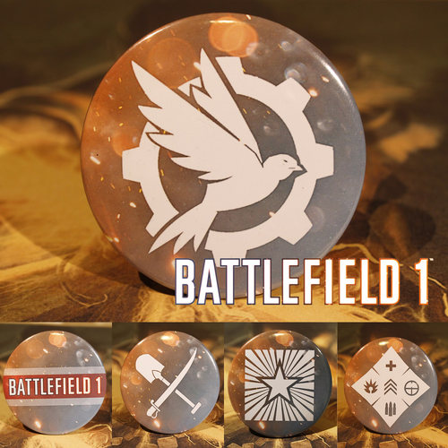 战地1装饰标志收藏胸章