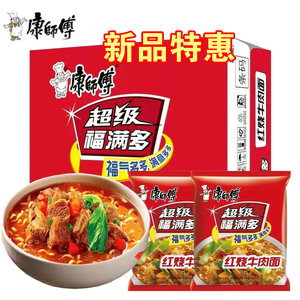 福满多红烧香辣劲爽拉面