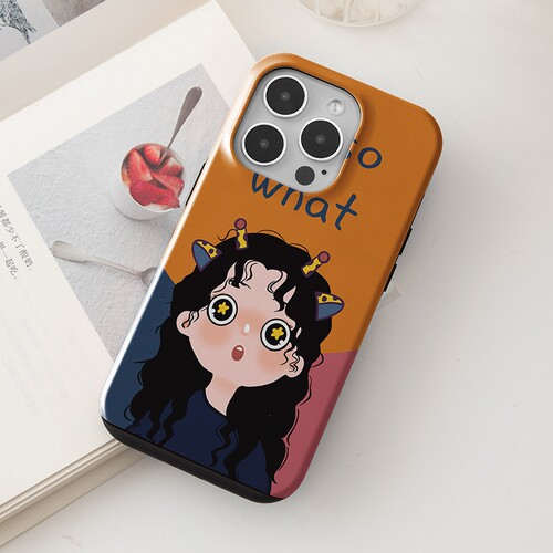 菲林TPU+PC防摔苹果甜美IP17