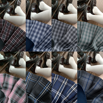 原创【39cm】【42cm】JK春夏校供感jk格裙学院风A字百褶裙短裙