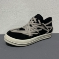 Black Suede Low Star