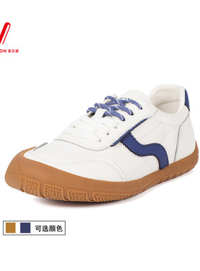 意尔康女鞋2025春夏新款轻便软底德训鞋女百搭休闲鞋5181AD08515Y