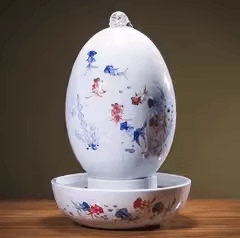 名家客厅景德镇纯手工陶瓷器