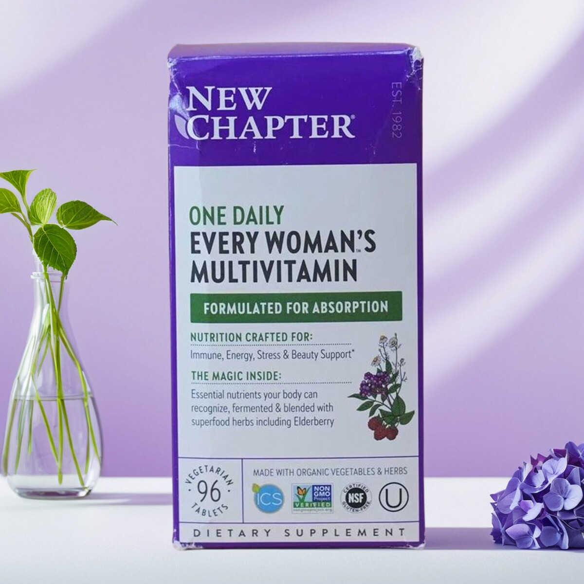 美国新章女士女性复合维生素96粒