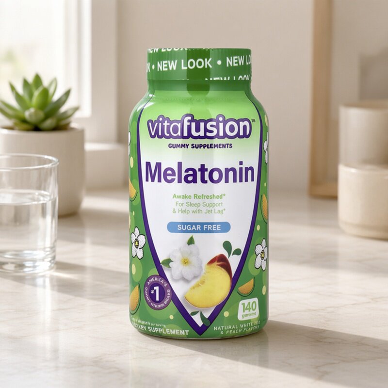 美国vitafusion褪黑素140粒3mg