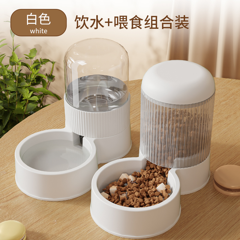 猫咪饮水机大容量宠物自动喂食器