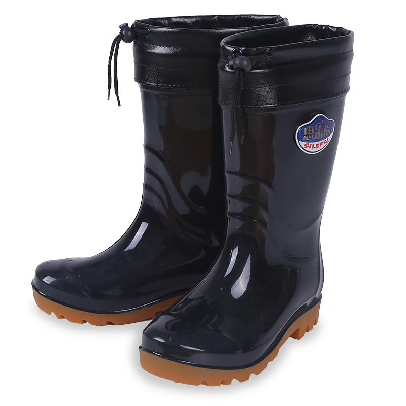 Chaussures - bottes caoutchouc homme pour hiver - semelle tendon - Ref 973655 Image 5