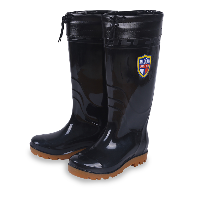 Chaussures - bottes caoutchouc homme pour hiver - semelle tendon - Ref 973655 Image 4