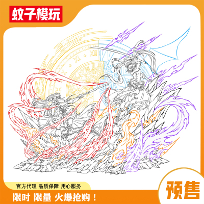 蚊子模玩时崎狂三YY手办GK女雕像