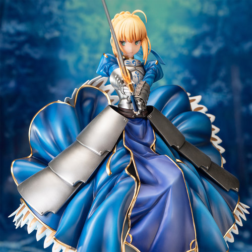蚊子模玩骑士王Saber手办女雕像