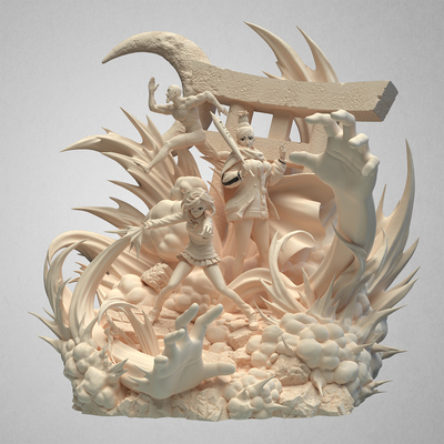 【蚊子模玩】桃子星子奶奶手办