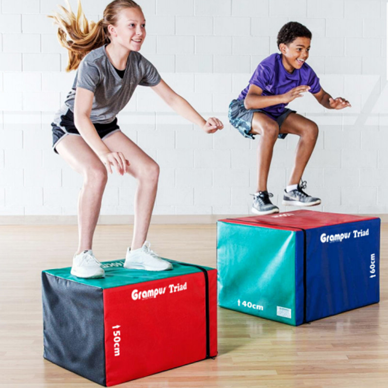 台湾格乐普软体三合一跳箱儿童感统训练器材体能跳高运动玩具组合