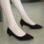 Black 3cm Red Bottom