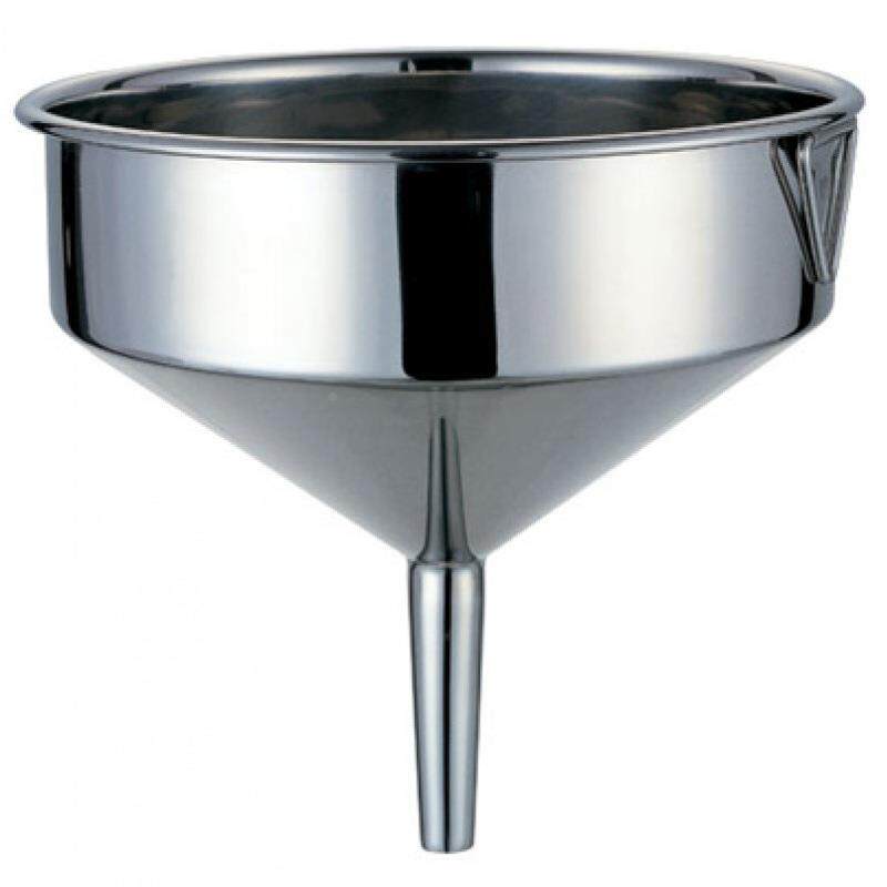 加厚不锈钢过滤漏斗小口径尖嘴油漏大号汽车加油漏斗工业细口漏子