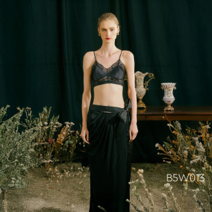 BOTHYOUNG薄款 蕾丝可外穿性感胸罩 美背吊带内衣女细肩带文胸法式