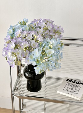 ins茉莉花把束手札仿真花茉莉花假花摄影道具新娘手捧花家居摆件