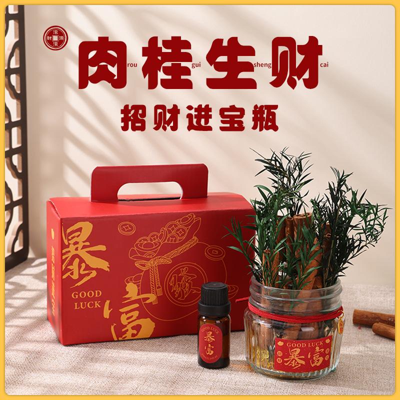 肉桂生财暴富diy香薰礼盒