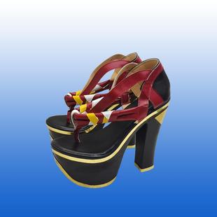 王者荣耀不知火舞花合斗cos鞋定做动漫漫展Cosplay道具鞋定制