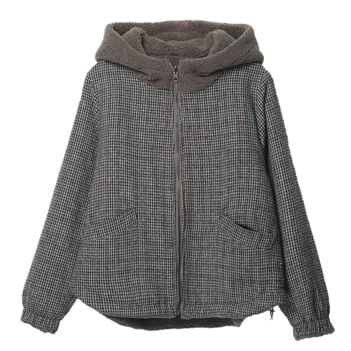 Демисезонная длинная стеганая куртка для матери, пуховик, шерстяное пальто, средней длины, в западном стиле, для среднего возраста