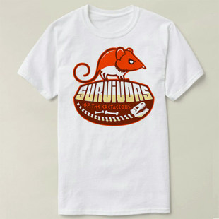 Biology 生物 Cretaceous Survivors 定制男女Tee T-Shirt T恤