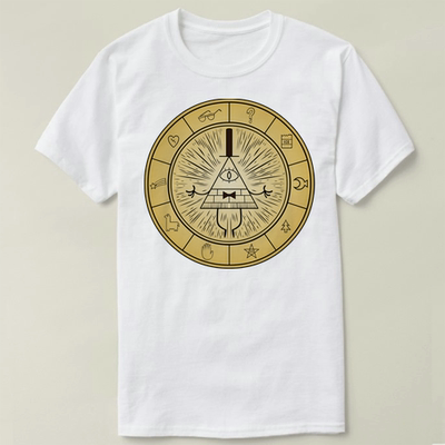 Gravity Falls 怪诞小镇 Bill Cipher 男女 Tee T-Shirt T恤 q