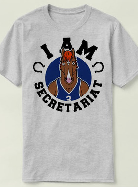 BoJack Horseman 马男波杰克 secretariat  定制 T-Shirt T恤
