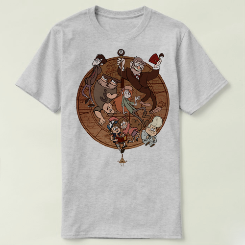 Gravity Falls 怪诞小镇Bill Cipher  男女 Tee T-Shirt T恤 o