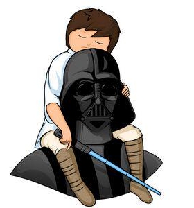 Best Dad darth vader star wars星球大战Tee Shirt T恤男女
