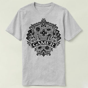 Freeman VIDEO GAME Gamer Shirt圆领 Cory Tee 定制T恤 Crest