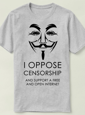 GEEK programmer 极客 程序员 anonymous 匿名者 T-Shirt T恤