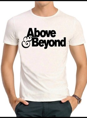 Above & Beyond T-shirt 白色Above & Beyond乐队 T恤 AB乐队 T恤