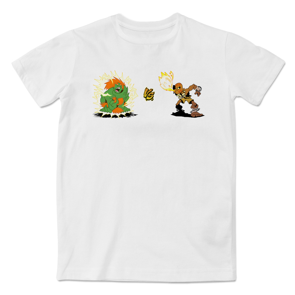 街头霸王游戏周边文化衫印花T恤