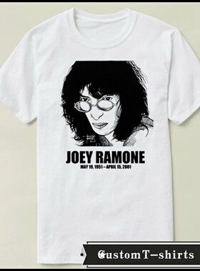Joey Ramone乔伊雷蒙   文化衫礼物男女 T恤T-shirt7