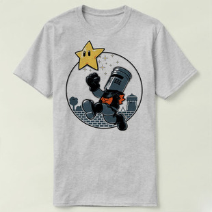 Black mario Monty Python Holy Grail蒙提派森巨蟒圣杯ShirtT恤